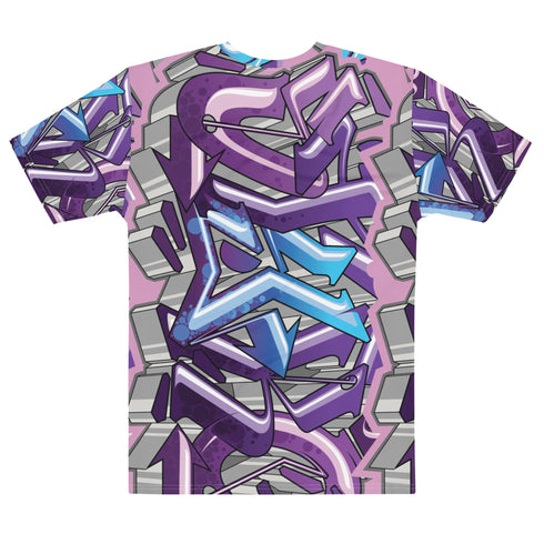 Men's Graffiti Crew Neck T-Shirt Stykonz Wildstyle | Hip - Hop Streetwear Tee - Stykonz Graffiti Streetwear