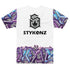 Men's Graffiti Crew Neck T-Shirt Wildstyle II | Hip - Hop Streetwear Tee - Stykonz Graffiti Streetwear