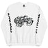 Men’s Graffiti Fleece Sweatshirt – Black Scriptkonz II | Hip - Hop Streetwear Sweatshirt - Stykonz Graffiti Streetwear