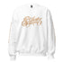 Men’s Graffiti Fleece Sweatshirt – Gold Scriptkonz | Hip - Hop Streetwear Sweatshirt - Stykonz Graffiti Streetwear