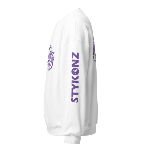 Men’s Graffiti Fleece Sweatshirt – Lav Scriptkonz II | Hip - Hop Streetwear Sweatshirt - Stykonz Graffiti Streetwear