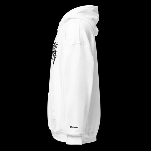 Men’s Graffiti Hoodie – XL Embroidered Stykonz feat Black City Tagz | Hip - Hop Streetwear Hoodie - Stykonz Graffiti Streetwear