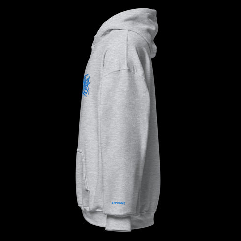 Men’s Graffiti Hoodie – XL Embroidered Stykonz feat S - Kingz Tagz | Hip - Hop Streetwear Hoodie - Stykonz Graffiti Streetwear