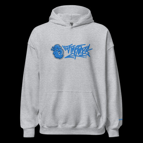 Men’s Graffiti Hoodie – XL Embroidered Stykonz feat S - Kingz Tagz | Hip - Hop Streetwear Hoodie - Stykonz Graffiti Streetwear