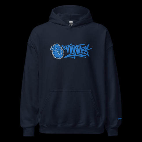 Men’s Graffiti Hoodie – XL Embroidered Stykonz feat S - Kingz Tagz | Hip - Hop Streetwear Hoodie - Stykonz Graffiti Streetwear