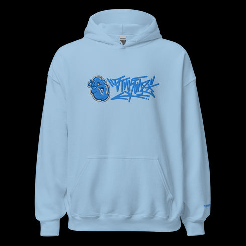 Men’s Graffiti Hoodie – XL Embroidered Stykonz feat S - Kingz Tagz | Hip - Hop Streetwear Hoodie - Stykonz Graffiti Streetwear