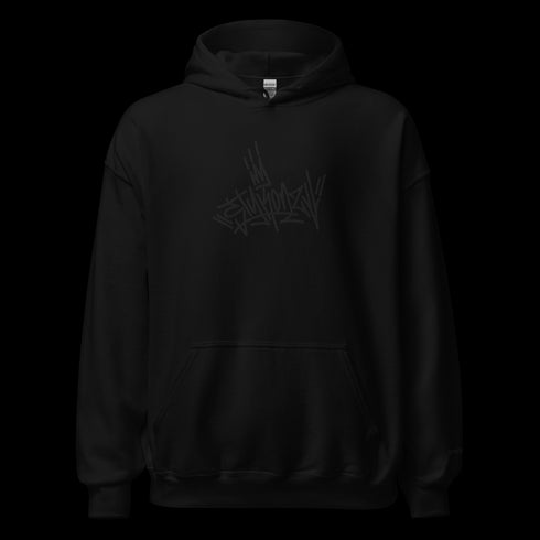 Men’s Graffiti Hoodie – XL Embroidered Stykonz feat Top - Tagz | Hip - Hop Streetwear Hoodie - Stykonz Graffiti Streetwear