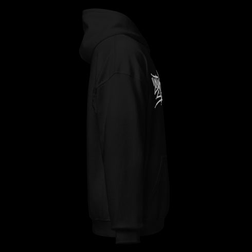 Men’s Graffiti Hoodie – XL Embroidered Stykonz feat White Crown Tagz | Hip - Hop Streetwear Hoodie - Stykonz Graffiti Streetwear