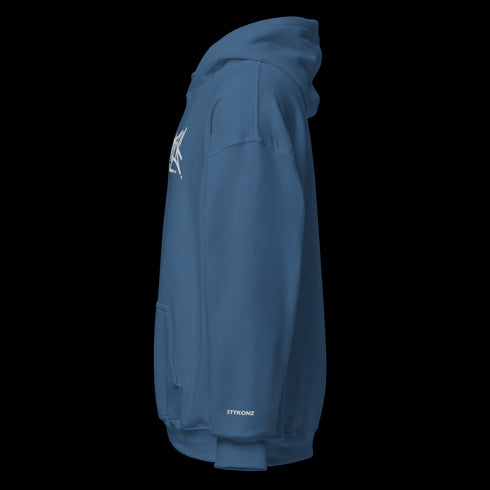 Men’s Graffiti Hoodie – XL Embroidered Stykonz feat White Wall Tagz | Hip - Hop Streetwear Hoodie - Stykonz Graffiti Streetwear