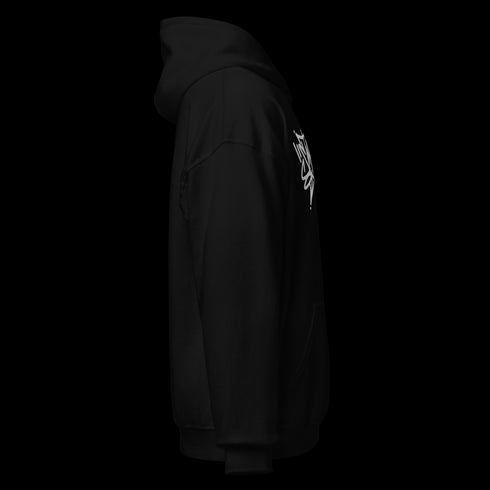 Men’s Graffiti Hoodie – XL Embroidered Stykonz feat White Wall Tagz | Hip - Hop Streetwear Hoodie - Stykonz Graffiti Streetwear