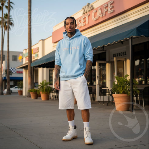 Men’s Graffiti Hoodie – XL Embroidered Stykonz | Hip - Hop Streetwear Hoodie - Stykonz Graffiti Streetwear