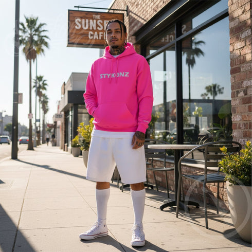 Men’s Graffiti Hoodie – XL Embroidered Stykonz | Hip - Hop Streetwear Hoodie - Stykonz Graffiti Streetwear