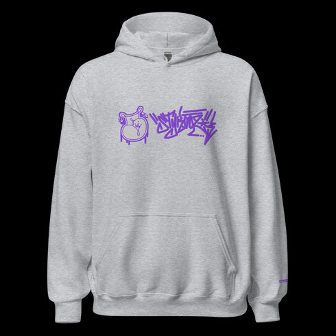 Men’s Graffiti Hoodie – XL Embroidered Stykonz S - Throw Up feat Purpz Tagz | Hip - Hop Streetwear Hoodie - Stykonz Graffiti Streetwear