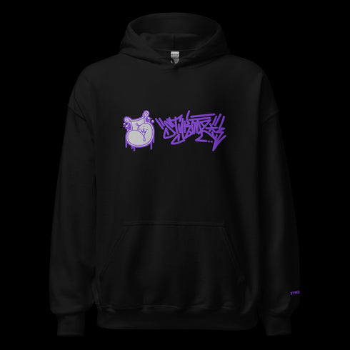 Men’s Graffiti Hoodie – XL Embroidered Stykonz S - Throw Up feat Purpz Tagz | Hip - Hop Streetwear Hoodie - Stykonz Graffiti Streetwear