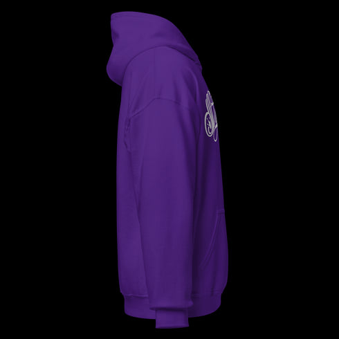 Men’s Graffiti Hoodie – XL Embroidered White Scriptkonz | Hip - Hop Streetwear Hoodie - Stykonz Graffiti Streetwear