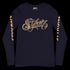 Men's Graffiti Long Sleeve Tee Gold Scriptkonz | Hip - Hop Streetwear Tee - Stykonz Graffiti Streetwear