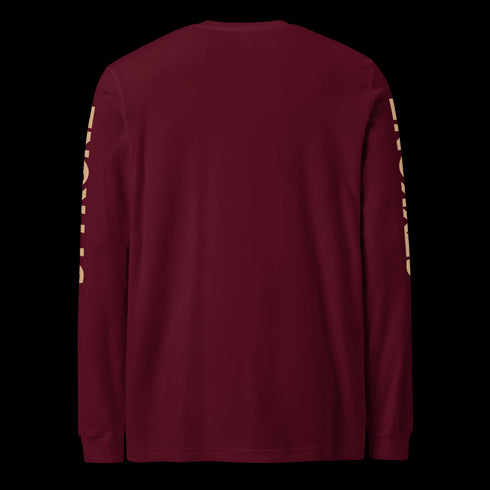 Men's Graffiti Long Sleeve Tee Gold Scriptkonz | Hip - Hop Streetwear Tee - Stykonz Graffiti Streetwear