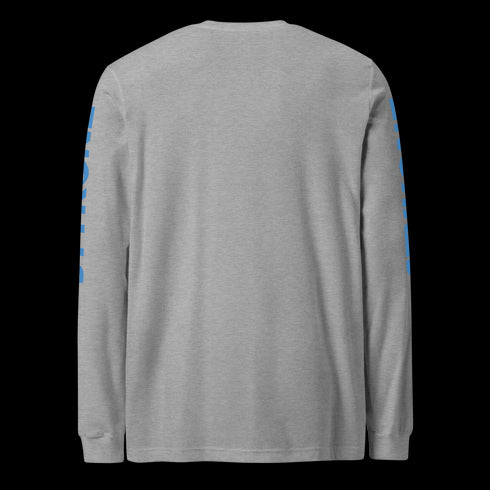 Men's Graffiti Long Sleeve Tee Purple and Blue S - Kingz Crown | Hip - Hop Streetwear Tee - Stykonz Graffiti Streetwear