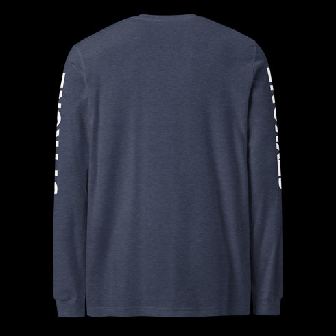 Men's Graffiti Long Sleeve Tee White Scriptkonz | Hip - Hop Streetwear Tee - Stykonz Graffiti Streetwear