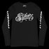 Men's Graffiti Long Sleeve Tee White Scriptkonz | Hip - Hop Streetwear Tee - Stykonz Graffiti Streetwear