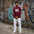 Men's Graffiti Long Sleeve Tee White Stykonz Tag | Hip - Hop Streetwear Tee - Stykonz Graffiti Streetwear