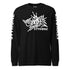 Men's Graffiti Long Sleeve Tee White Stykonz Tag | Hip - Hop Streetwear Tee - Stykonz Graffiti Streetwear