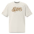 Men's Graffiti Oversized Faded T-Shirt XL Embroidered Gold Scriptkonz | Hip - Hop Streetwear T-Shirt - Stykonz Graffiti Streetwear