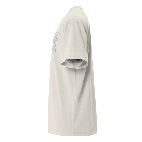 Men's Graffiti Oversized Faded T-Shirt XL Embroidered Stykonz feat White Crown Tagz III | Hip - Hop Streetwear T-Shirt - Stykonz Graffiti Streetwear