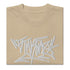 Men's Graffiti Oversized Faded T-Shirt XL Embroidered Stykonz feat White Crown Tagz III | Hip - Hop Streetwear T-Shirt - Stykonz Graffiti Streetwear