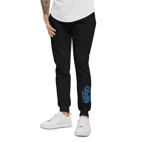 Men's Graffiti Sweatpants B - Blue Scriptkonz II | Hip - Hop Sweatpants - Stykonz Graffiti Streetwear