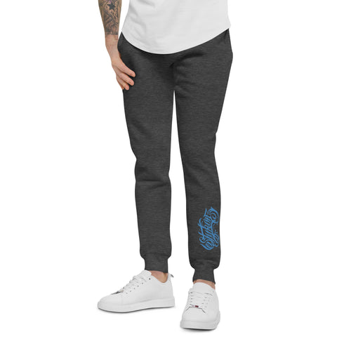 Men's Graffiti Sweatpants B - Blue Scriptkonz II | Hip - Hop Sweatpants - Stykonz Graffiti Streetwear