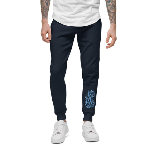 Men's Graffiti Sweatpants B - Blue Scriptkonz II | Hip - Hop Sweatpants - Stykonz Graffiti Streetwear