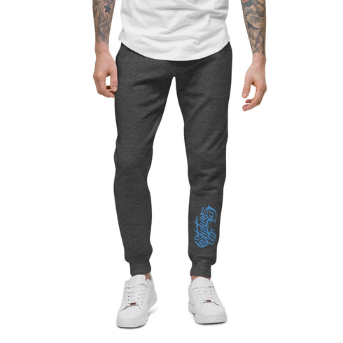 Men's Graffiti Sweatpants B - Blue Scriptkonz II | Hip - Hop Sweatpants - Stykonz Graffiti Streetwear