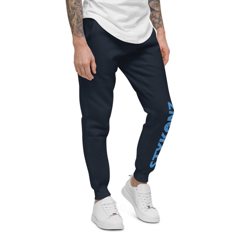 Men's Graffiti Sweatpants B - Blue Stykonz | Hip - Hop Sweatpants - Stykonz Graffiti Streetwear