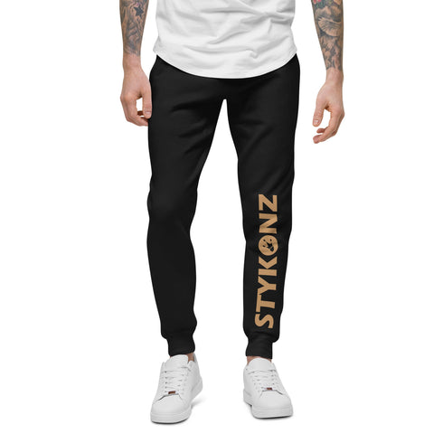 Men's Graffiti Sweatpants feat Stykonz Crown Gold | Hip - Hop Sweatpants - Stykonz Graffiti Streetwear