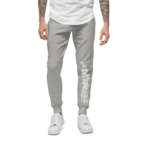 Men's Graffiti Sweatpants feat White Stykonz TAGZ | Hip - Hop Sweatpants - Stykonz Graffiti Streetwear