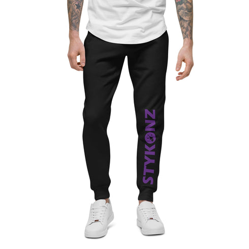 Men's Graffiti Sweatpants Purple Stykonz | Hip - Hop Sweatpants - Stykonz Graffiti Streetwear