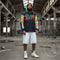 Men’s Graffiti Windbreaker Jacket – Candy on Black Hip - Hop Streetwear | Stykonz™ - Stykonz Graffiti Streetwear