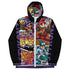 Men’s Graffiti Windbreaker Jacket – Comic Stykonz 1 Hip - Hop Streetwear | Stykonz™ - Stykonz Graffiti Streetwear