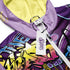 Men’s Graffiti Windbreaker Jacket – Purple “The Train Master” NY Wildstyle Hip - Hop Streetwear | Stykonz™ - Stykonz Graffiti Streetwear