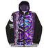 Men’s Graffiti Windbreaker Jacket – Stykonz Purple Wildstyle Hip - Hop Streetwear | Stykonz™ - Stykonz Graffiti Streetwear