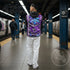 Men’s Graffiti Windbreaker Jacket – Stykonz Purple Wildstyle Hip - Hop Streetwear | Stykonz™ - Stykonz Graffiti Streetwear