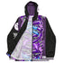 Men’s Graffiti Windbreaker Jacket – Stykonz Purple Wildstyle Hip - Hop Streetwear | Stykonz™ - Stykonz Graffiti Streetwear