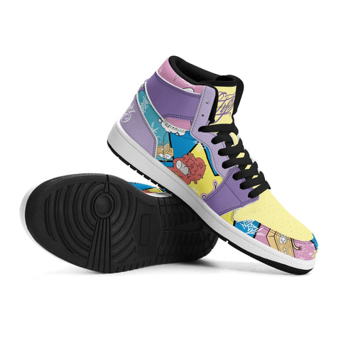 Metari 6T7 High Top Snekonz – 90s Elements | Hip - Hop Streetwear Kicks - Stykonz Graffiti Streetwear