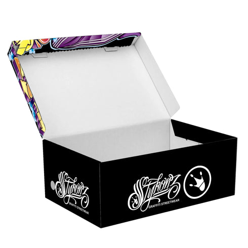 Metari 6T7 High Top Snekonz – 90s Elements | Hip - Hop Streetwear Kicks - Stykonz Graffiti Streetwear