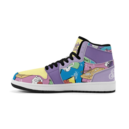Metari 6T7 High Top Snekonz – 90s Elements | Hip - Hop Streetwear Kicks - Stykonz Graffiti Streetwear