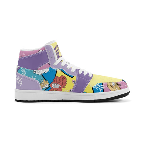 Metari 6T7 High Top Snekonz – 90s Elements | Hip - Hop Streetwear Kicks - Stykonz Graffiti Streetwear