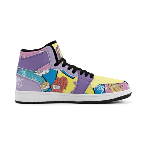 Metari 6T7 High Top Snekonz – 90s Elements | Hip - Hop Streetwear Kicks - Stykonz Graffiti Streetwear