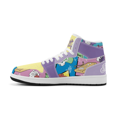 Metari 6T7 High Top Snekonz – 90s Elements | Hip - Hop Streetwear Kicks - Stykonz Graffiti Streetwear