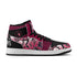 Metari 6T7 High Top Snekonz – Black Cherry | Hip - Hop Streetwear Kicks - Stykonz Graffiti Streetwear